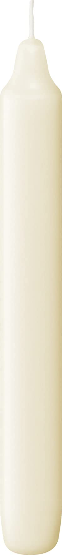 BOLSIUS Ivory Household Candles Bulk Pack 45 Count - Unscented Dripless 7 Inch Dinner Candlesticks - 6+ Hours Burn Time - Premium European Quality - Consistent Smokeless Flame - 100% Cotton Wick