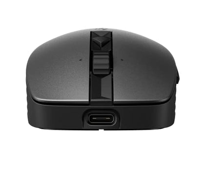 HP Wireless Silent 280M Mouse - Ergonomic Right-Handed Design, 18 Month Battery Life, and 2.4GHz Reliable Connection - Works for Computers and Laptops - Far Quieter Clicks than Most Mice,Black