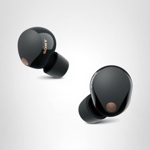 Sony WF-1000XM5 Premium Noise Cancelling Truly Wireless Bluetooth Earbuds & in-Ear Headphones with Alexa Built-in, Black