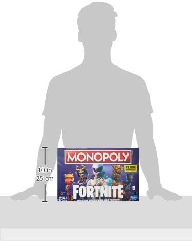 Monopoly: Fortnite Edition Board Game Inspired by Fortnite Video Game Ages 13 &amp Up