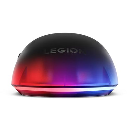 Lenovo Legion M410 Wireless RGB Gaming Mouse – 6 Button Palm Grip Mouse with 16,000 DPI, 53 Hour Rechargeable Battery, 2-Zone RGB Lighting, NVIDIA Reflex Compatible
