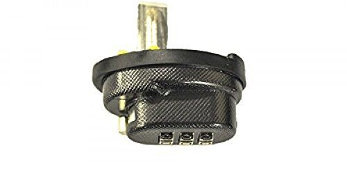 Master Lock Black Gun Trigger Lock, Set Your Own Combination Gun Lock Trigger Guard for Pistols, Rifles, Firearm Safety, 94DSPT