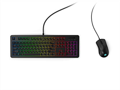 Lenovo Legion M410 Wireless RGB Gaming Mouse – 6 Button Palm Grip Mouse with 16,000 DPI, 53 Hour Rechargeable Battery, 2-Zone RGB Lighting, NVIDIA Reflex Compatible