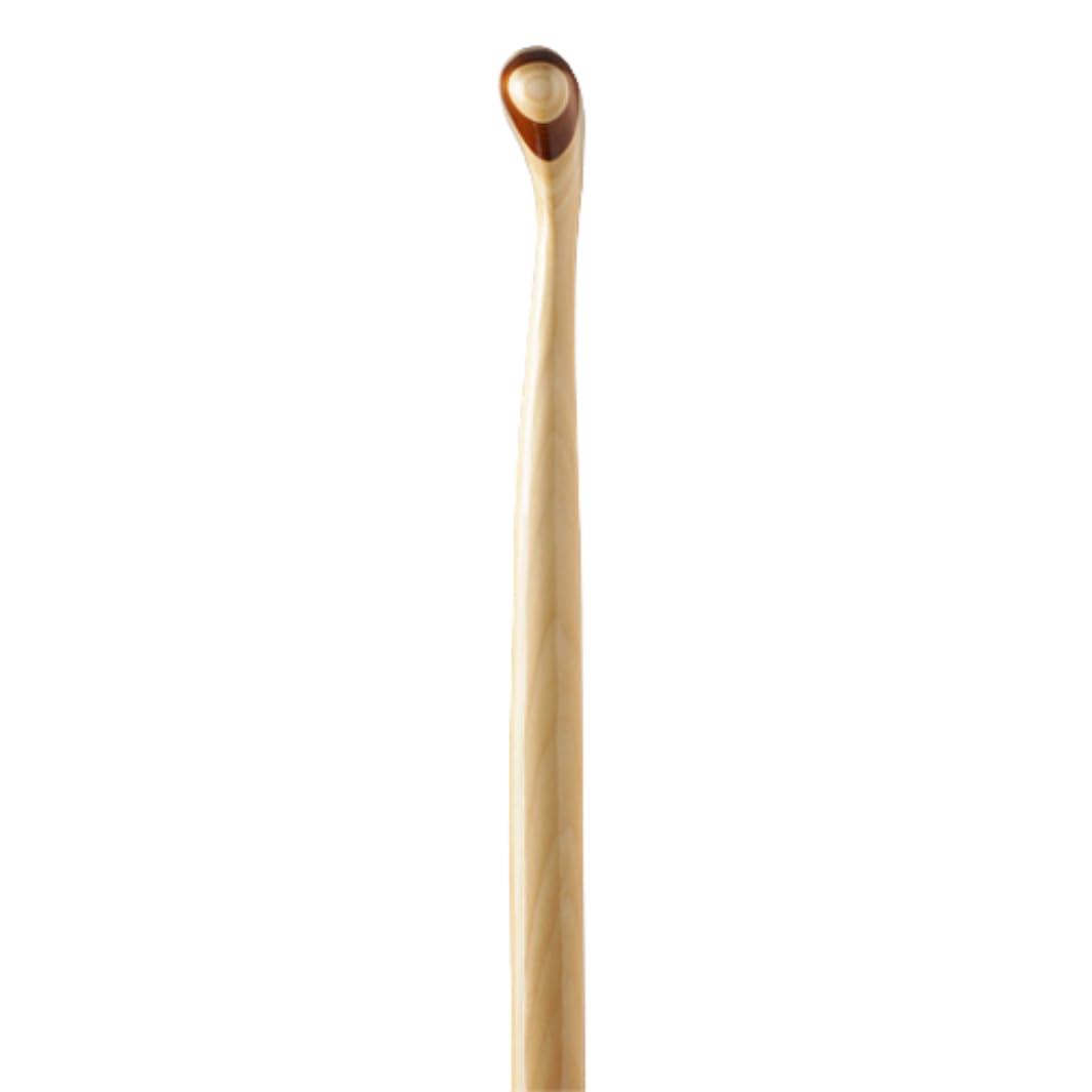 BENDING BRANCHES Java 11 Wood Canoe Paddle – 18-Laminate Basswood Shaft, Hardwood Blade with Fiberglass Wrap and Rockgard® Protection, 11° Bent Shaft, Classic Palm Grip