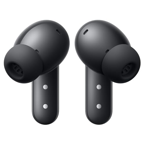 CMF Buds 2a Wireless Earbuds Active Noise Cancelling 42dB Hybrid ANC Bluetooth Headphones, 12.4mm Dynamic Driver for Big Bass, 4 Mic Clear Calls, Sport Ear Buds for iPhone, Android, Dark Grey