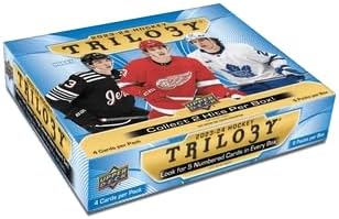 Upper Deck 2023-24 Trilogy Hockey Hobby Box (6 Packs Age 162+)