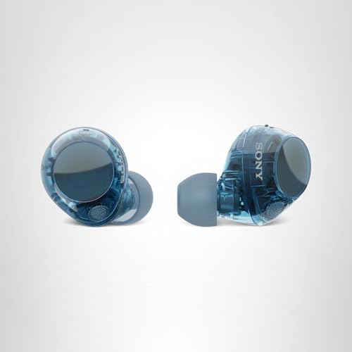 Sony WF-C710N Truly Wireless Noise-Canceling Earbuds with up to 30-Hour Battery Life, Lightweight and Secure, Glass Blue
