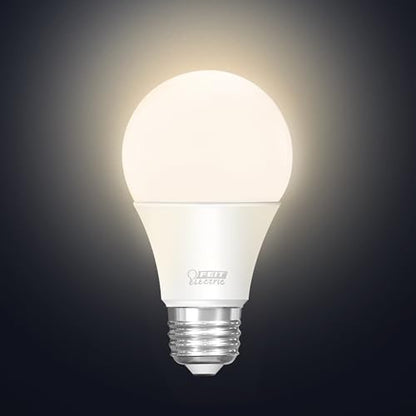Feit Electric Smart Light Bulbs with RGB Color Changing and Tunable White, 2.4Ghz WiFi Light Bulbs, No Hub Needed, Works with Alexa and Google, Dimmable 60 Watt = LED 9W, OM60/RGBW/CA/AG/3, 3 Pack