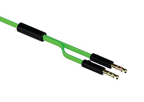 Razer Hammerhead Pro v2 Earbuds: Custom-Tuned Dual-Driver Technology - in-Line Mic & Volume Control - Aluminum Frame - 3.5mm Headphone Jack - Green