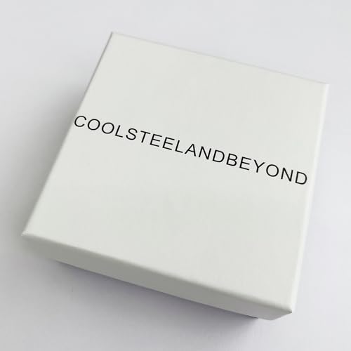COOLSTEELANDBEYOND Masculine Mens Stainless Steel Large Link Curb Chain Bracelet, Polished
