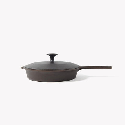 Field Company No.6 Skillet and Matching No.6 Cast Iron Skillet Lid
