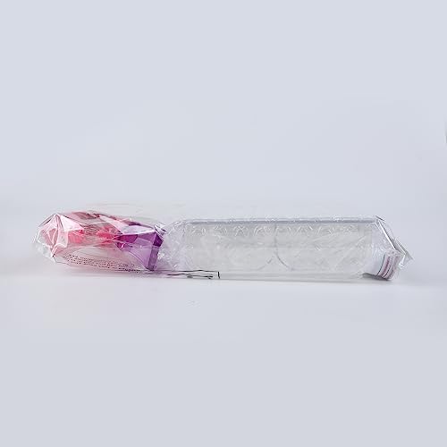 Teenitor Clear Coffin Nail Tips Set, Long Acrylic Nail Kit Full Cover Clear Press On Nails, 600 Pcs Fake Nails with Glue, Acrylic Nail Clipper Files and Buffer Polisher