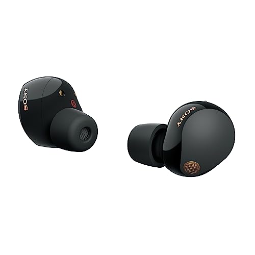 Sony WF-1000XM5 Premium Noise Cancelling Truly Wireless Bluetooth Earbuds & in-Ear Headphones with Alexa Built-in, Black