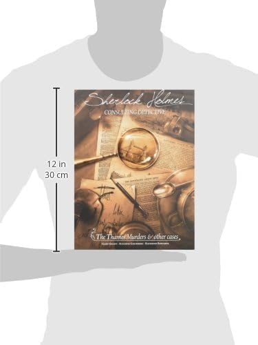 Asmodee Sherlock Holmes Consulting Detective - The Thames Murders &amp Other Cases Board Game - Captivating Mystery Game for Kids &amp Adults Ages 14+ 1-8 Players 90 Min Playtime