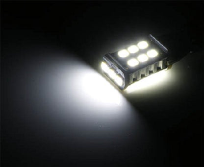 iJDMTOY Xenon White Daytime Running Lights for 2012-2015 Volkswagen Passat, Fit Halogen Headlamps Only