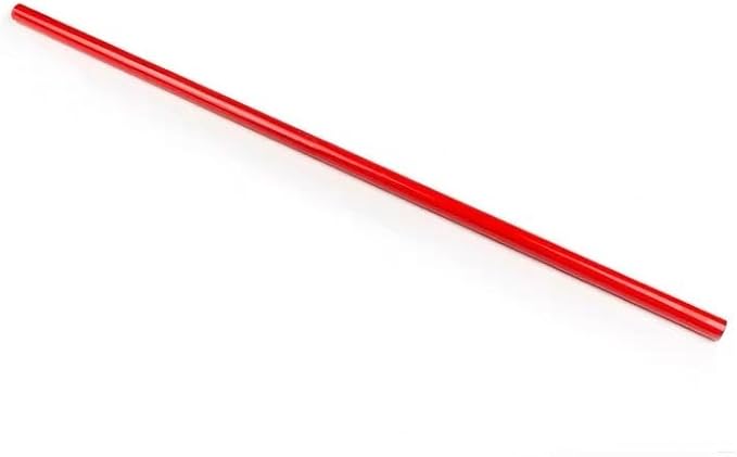 Viloga 5Meters RC Plane Covering Film 60 x 500cm 1 Roll Bright Red High Strength Heat Shrinkable Covering Film for Fix Wing RC Balsa Wood Model Airplane (Bright Red)