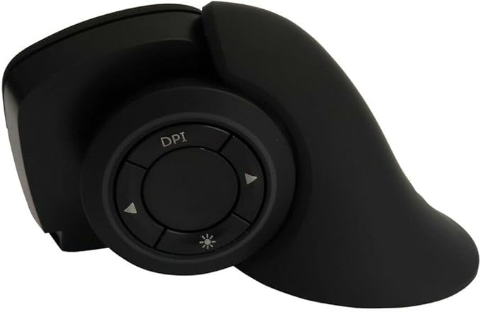 MOJO Multi Mode Rechargeable Silent Trackball Mouse (Bluetooth + Wireless)