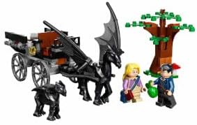 LEGO Harry Potter Hogwarts Carriage &amp Thestrals Set 76400 Building Toy for Kids 7 Plus Years Old with 2 Winged Horse Figures and Luna Lovegood Minifigure