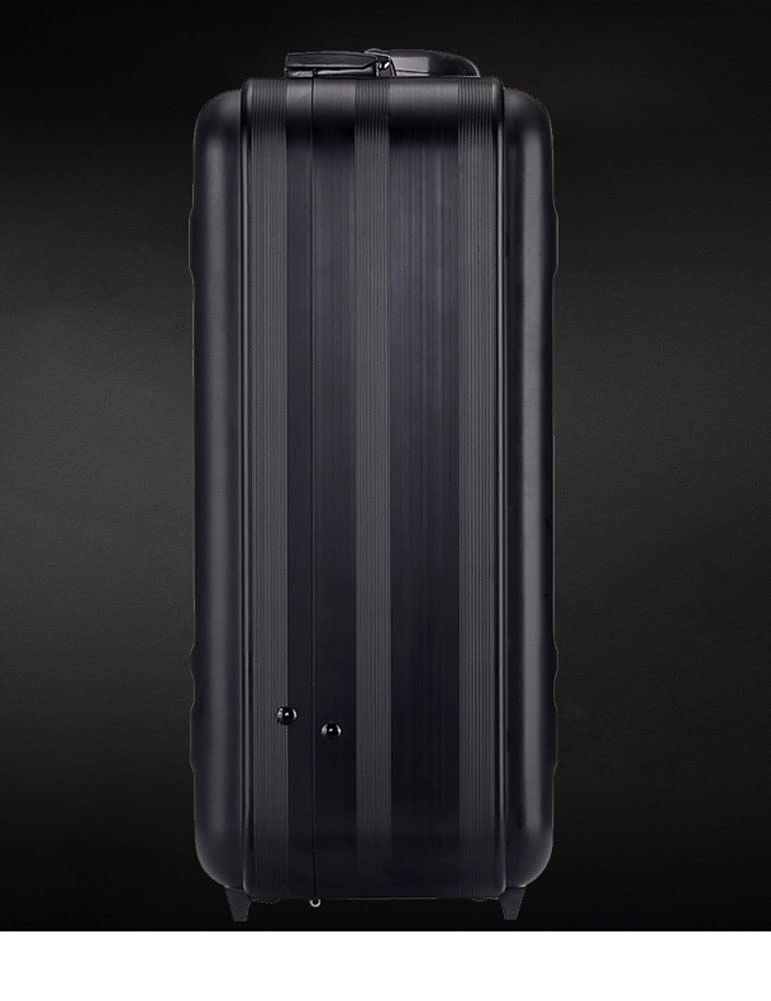 Urecimy Aluminum Briefcase 18.1X13.8X4.5 Inch Metal Toolkit Box Family Medical Case Cash Suitcase Equipment Electronic Instruments Case with Foam