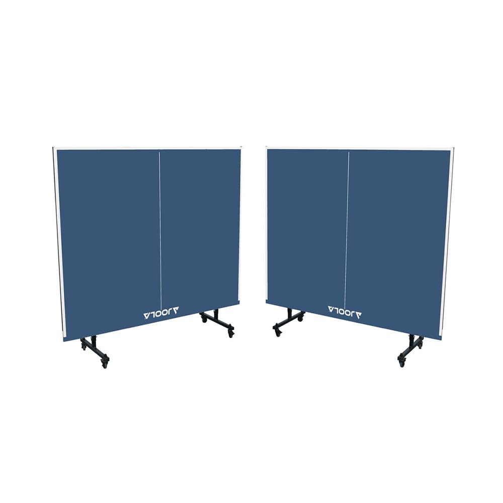 JOOLA Inside 13 - Professional MDF Indoor Table Tennis Table with Quick Clamp Ping Pong Net and Post Set - 10 Minute Easy Assembly - Ping Pong Table with Single Player Playback Mode