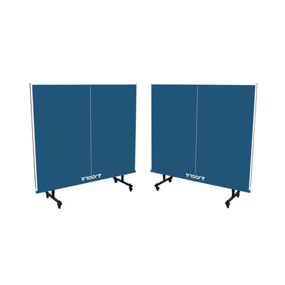 JOOLA Inside 13 - Professional MDF Indoor Table Tennis Table with Quick Clamp Ping Pong Net and Post Set - 10 Minute Easy Assembly - Ping Pong Table with Single Player Playback Mode