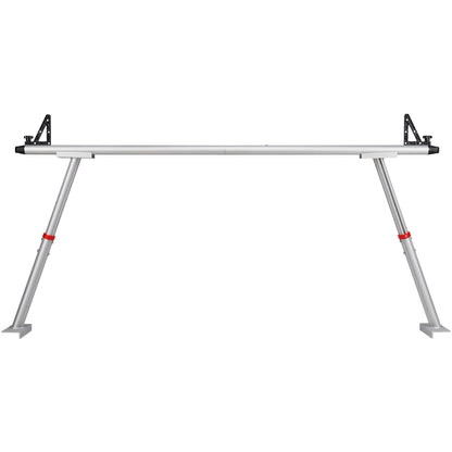 VEVOR Truck Rack with 8 Non-Drilling C-Clamps, 19-34in Adjustable Height Aluminum Ladder Rack for Truck, 800 lbs Capacity Heavy Duty Truck Bed Rack Two-Bar Set for Kayak, Surfboard, Lumber, Ladder