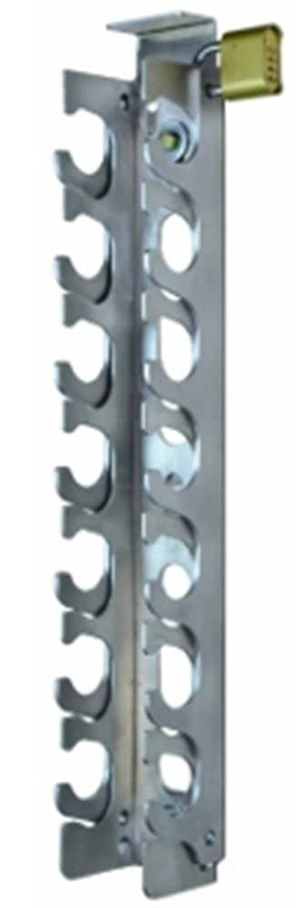 Mytee Products 24" Aluminum Locking Ratchet Binder Rack - Made in USA (Holds 7 Binders)