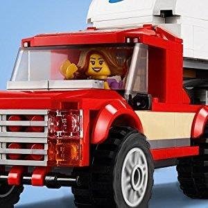 LEGO City Pickup &amp Caravan 60182 Building Kit (344 Pieces)