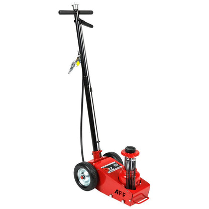AFF 22 Ton Axle Jack - Single Stage Air Assist Hydraulic Truck Jack with 3 Piece Extension Kit