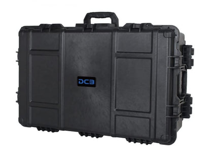 DCB Cases - Element 7975F | 32 x 21 x 12 Ext Dim | IP67 Waterproof | Pluck Foam Insert | Telescoping Handle | Rubberized Grips | Resin-Reinforced Injection Molded Plastic | 7 Latch Lid Close | Wheels