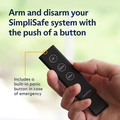 SimpliSafe 12 Piece Wireless Home Security System w/HD Camera - Optional 24/7 Professional Monitoring - No Contract - Compatible with Alexa and Google Assistant, White