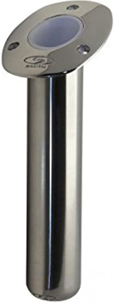 CE Smith - Flush Mount Cast Bottom Rod Holder - Tough Boat Accessories - 30-Degree