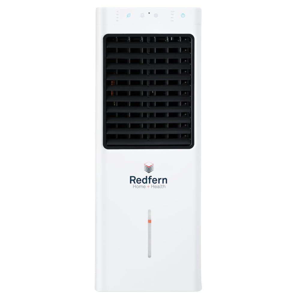 iQ Pure Breeze 14EX Extra Large Portable Evaporative Air Cooler with 4 Fan Speeds, 23 L Water Tank, Air Filtration & Wheels for Home, Living Room & Large Spaces