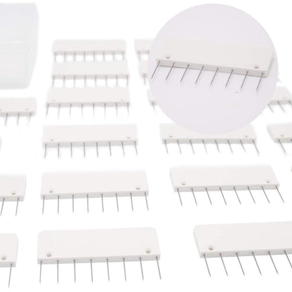 LAMXD Knit Blocking Pins Kit - 25 Pcs Knit Blockers & 100 T-pins Kit for Blocking Mats- Knit Blocking Combs for Blocking Knitting, Crochet, Lace or Needlework Projects, use for Knitting Mat