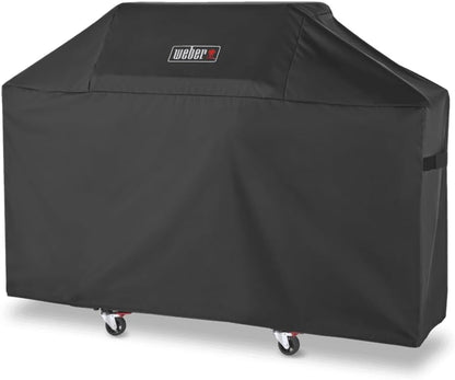 Weber Premium Outdoor Grill Cover - Durable Water-Resistant Protection for Genesis 300 Series Gas Grills