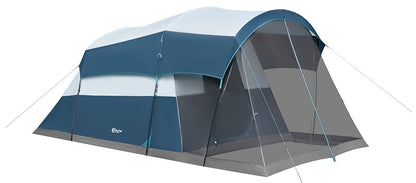 Portal 6 Person Instant Camping Tent with Screen Porch, Easy Set-up Waterproof Large Tunnel Tent, PFAS-Free Family Outdoor Big Tents for Camping, Backyard