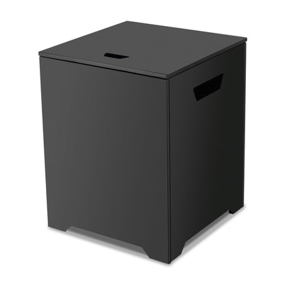 ThermoMate Propane Tank Cover Table, 20 LB Propane Tank Storage Box, Propane Tank Storage Hideaway Table for Fire Pit and Gas Griddle Black
