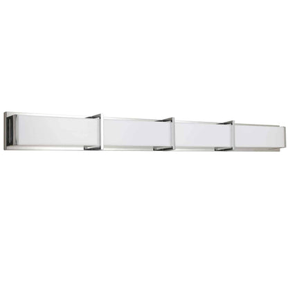 Dainolite VLD-415 Modern Dimmable LED Linear Vanity Light 46.25in  Polished Chrome