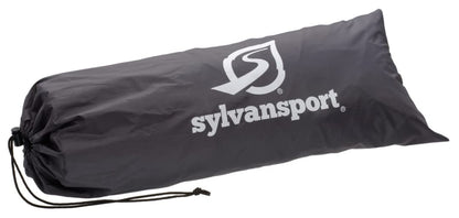 SylvanSport Privy Bivy Privacy Tent - Windproof, Portable Shelter for Camping Toilets & Changing Room - 6′ 8″ of Interior Height - Easy Setup - Pop-Up Pod with Window for Camping, Beach & Tailgates