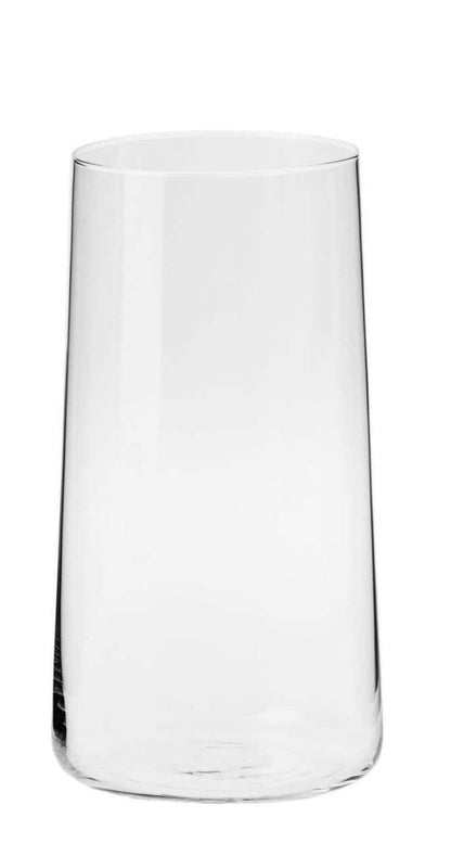 Krosno Tall Water Glasses, Set of 6, 18.3 oz, Avant-Garde Collection, Lightweight Crystal Glass, Perfect for Everyday, Dishwasher Safe, Made in Europe