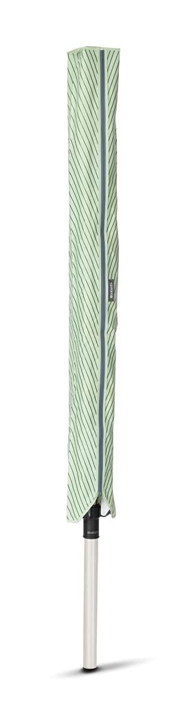 Brabantia Topspinner Outdoor 4 Arm Spinning Clothesline Rotating & Clothes Drying Rack Cover - Weather Resistant Material - Zip Closure - Outdoor - Drying Rack Protection