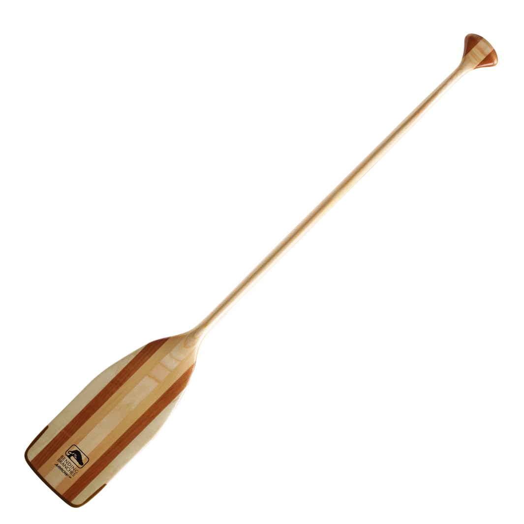 BENDING BRANCHES Arrow Wood Canoe Paddle for Rivers or Lakes, 56in