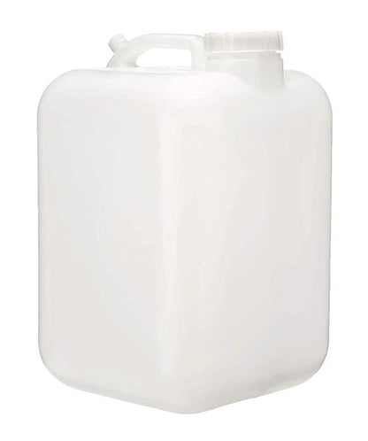 FastRack 5 Gallon Hedpak with Cap | BPA-free, Food-Grade, and Leak-Proof | White Water Container | Ideal for brewing, fermentation, or storage