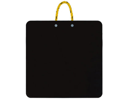 Buyers Products OP242415 HDPE Poly Outrigger Pad 24x24x1.5 Inch, Heavy Duty Jack Pad for Utility Trucks, Cranes, RV Accessories, Lightweight Non Slip Pad with Rope Handle for Trailers & Campers