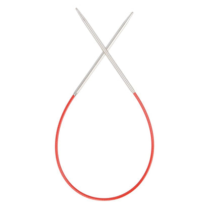 ChiaoGoo 9-Inch Red Line Circular Knitting Needles, 3/3.25mm