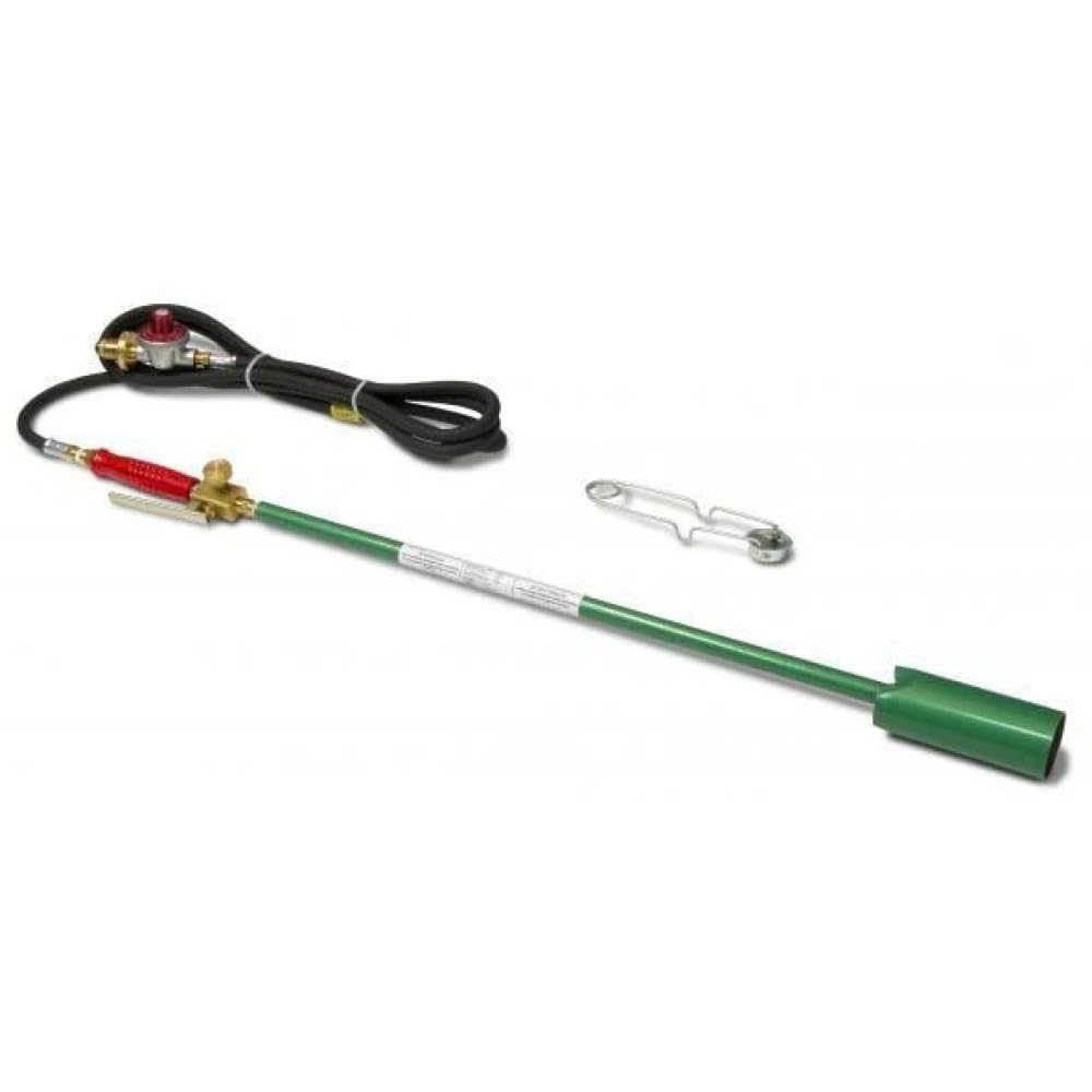 Weed Dragon VT2-23SVC Vapor Torch Kit with Squeeze Valve and Adjustable Pilot, 100,000 BTU Propane Torch, Made in USA for Spot Weeding, Landscaping, Ice Removal, Driveway and Farm Use, 10 ft Hose