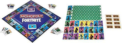 Monopoly: Fortnite Edition Board Game Inspired by Fortnite Video Game Ages 13 &amp Up