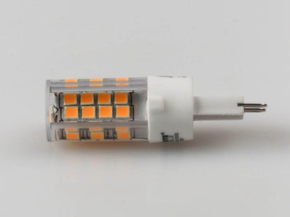 Bulbrite LED Mini T4 Bi-Pin Base Light Bulb, 40W Equivalent, 3000K, Clear, 2-Pack, Model 770579