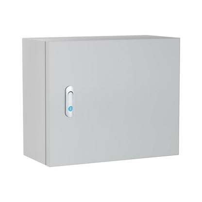 Metal Electrical Enclosure Box, Indoor&Outdoor Electrical Junction Box, Dustproof and Moisture Proof Metal Electrical Box with Safety Lock，Universal Electric Equipment Enclosure Box