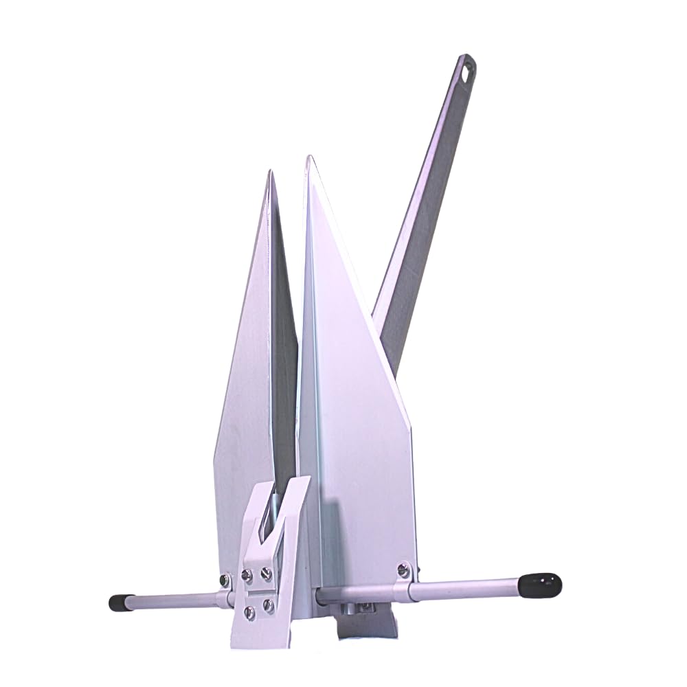 MarineNow Aluminum Fluke Anchor (EX-4 16'-27' Boats 4lbs)